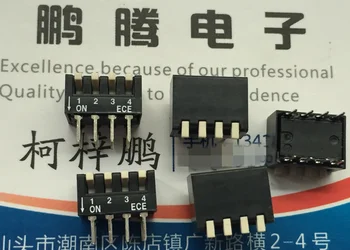 2 шт./лот Тайвань ECE EPM1041100Z 4-значный DIP-переключатель с прямой вставкой, кодирующий набор 2.54