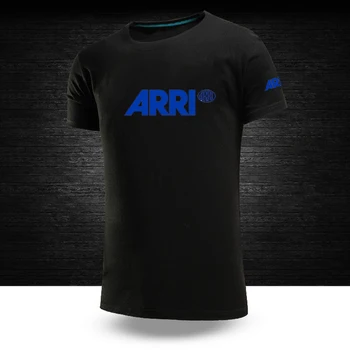 2023 новая мужская камера для трансляции фильмов Arri printing fashion solid color с коротким рукавом slim fit удобная повседневная футболка с индивидуальностью