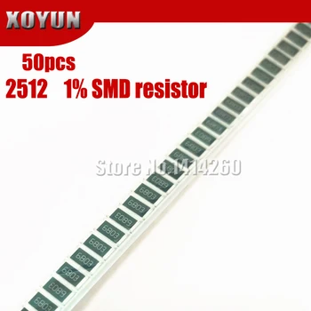 50шт 2512 SMD чип фиксированный резистор 1% 1 Вт 0,1 R 0,01R 0,05R 0,001R 0,33R 1R 0R 10R 100R 2 Вт 0,001 0,01 0,1 0,33 0,05 1 0 10 100 ом