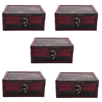 5X Treasure Box Сундук с сокровищами для подарочных коробок, коллекции открыток, подарков и домашнего декора