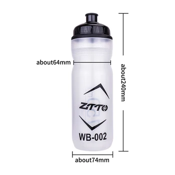750 мл Велосипедный Чайник MTB Велосипедная Бутылка для Воды Велосипедная Чашка для Напитков Полипропиленовая Крышка для бутылки Изображение 2