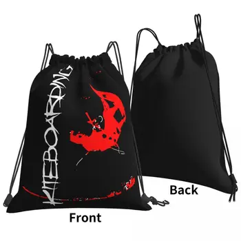 Cafepress Vertical_Kiteboarding сумки на шнурках, спортивная сумка, новейшая портативная спортивная сумка, рюкзак для верховой езды Изображение 2