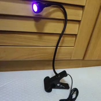 USB Светодиодные ультрафиолетовые лампы, Настольная лампа Lampe Uv Led, мини-сушилка для ногтей с уф-отверждением геля для ногтей Diy за наличные, Медицинский детектор Изображение 2