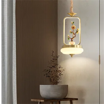 · Новый подвесной светильник BERTH, современные креативные латунные светильники, декоративные светодиодные светильники для домашней лестницы, столовой Изображение 2