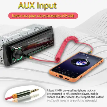 Автомобильный MP3-плеер Bluetooth Smart Качество звука без потерь Мощность FM-хоста Многофункциональный Усилитель Радио Плата U6M0