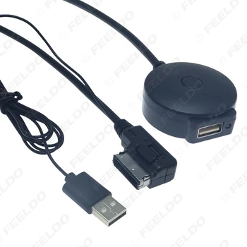 Автомобильный аудиоадаптер FEELDO с Bluetooth и USB для мультимедийной системы Audi MMI 2G # HQ6259 # Стереоголовка #HQ6259 Изображение 2