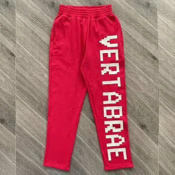 Буквенный логотип Vertabrae Спортивные повседневные спортивные штаны Мужские Женские брюки для бега трусцой Тренажерный зал