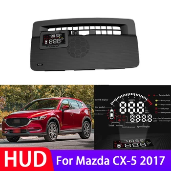 Высококачественный Электронный Головной Дисплей HUD OBD для Mazda CX-5 2017 Автомобильный Проектор Скорости Головного Дисплея Для Преобразования Автозапчастей
