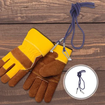 Держатель для ремня для перчаток с защитой от потери Зимние детские лыжные перчатки Веревка для нейлоновых малышей