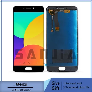 Для Meizu m5 note ЖК-дисплей, сенсорный экран, Meizu m5 note, m621h, m621m, m621q с рамкой