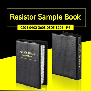 Книга образцов SMD-Резисторов 0805 1% Ассортимент Микросхем В упаковке 170 значений 50шт Изображение 2