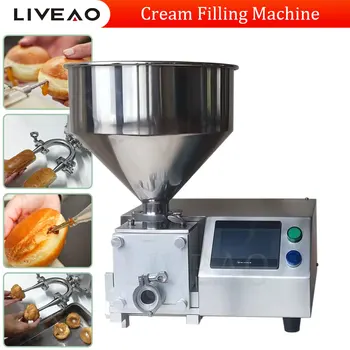Коммерческая машина для производства слоеного крема, машина для розлива хлеба, шоколада и джема