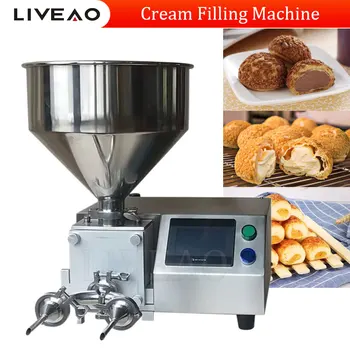 Коммерческая машина для производства слоеного крема, машина для розлива хлеба, шоколада и джема Изображение 2