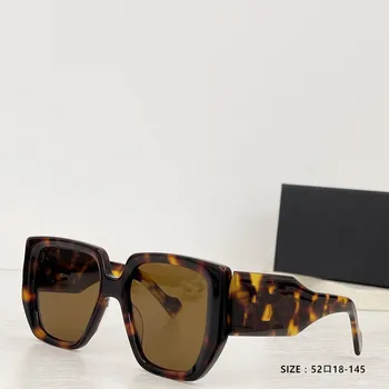 Модный бренд 2023, высококачественные Солнцезащитные очки с неправильной формой, Универсальные Квадратные Модные солнцезащитные очки Изображение 2