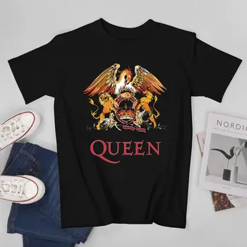 Мужская футболка, футболки Queen, хип-хоп, графический рок, F-Freddie M-Mercury, пляжная футболка, уличная одежда, хлопчатобумажная одежда на заказ, большие размеры