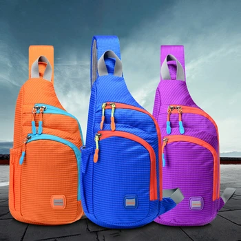 Небольшая дорожная сумка, слинг, нагрудная сумка, нейлоновые сумки через плечо, водонепроницаемая велосипедная сумка, спортивная сумка для воды на открытом воздухе