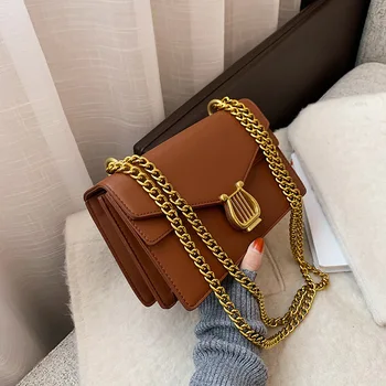 Новая женская минималистичная маленькая квадратная сумка через плечо с одним плечом, модная в Интернете Красная текстура 705