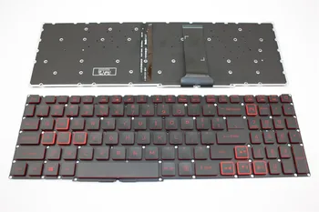 Новая клавиатура с подсветкой red word для Acer Nitro 5 7 AN515-54 43 44 AN515-55 AN517-51 52 AN715-51