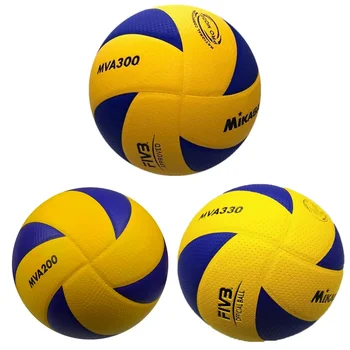 Новый Высококачественный Волейбол MVA200, MVA300, MVA330 Game Training Профессиональная Игра Для Волейбола В помещении Размер 5 Volleyball PU Изображение 2