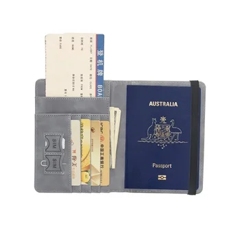 Обложка для паспорта для поездки в Австралию, женская розовая обложка для австралийского паспорта, чехол для паспортов, защитный чехол для путешествий, кошелек Изображение 2