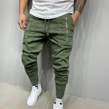 Отличные мужские брюки Тонкое мастерство, уютная мягкая текстура, однотонные мужские длинные брюки