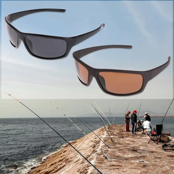 Очки Рыбалка Езда На Велосипеде Поляризованные Солнцезащитные Очки на Открытом воздухе для Защиты Спорт UV400 F2TC Изображение 2