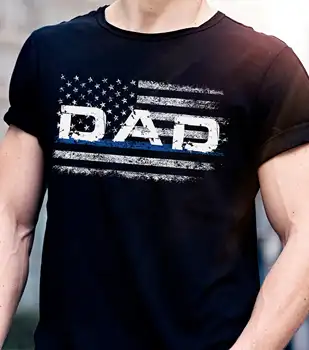 Подарки на День отца Для мужчин, футболка с забавным рисунком американского флага, летняя хипстерская футболка, повседневные футболки Изображение 2