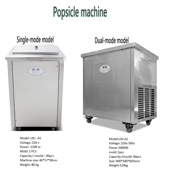Полностью автоматическая машина для производства мороженого из нержавеющей стали/ коммерческая машина для производства шоколадного мороженого с несколькими вкусами Изображение 2