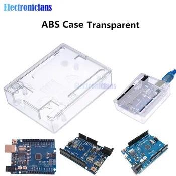 Прозрачный Корпус из АБС-пластика Shell Clear Protective Box Корпус Для Arduino R3 CH340 ATmega328P ATmega16U2 Board One