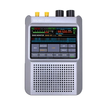 Радиоприемник второго поколения DSP2 Малахитовый Приемник SDR DSP2 с широким частотным охватом И шумоподавлением