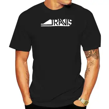 РЕДКИЙ 2000 НОВЫЙ логотип Трэвиса Travis The Man Who Tour, футболка, размер от S до 2XL, перепечатка
