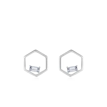 Серебряная игла STE16, Роскошный Треугольный дизайн, Большие Хрустальные Серьги для женщин, женские Корейские вечерние украшения