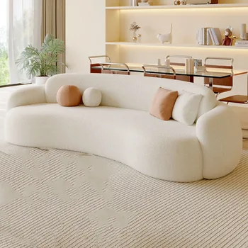 Современные Ленивые диваны для гостиной Секционные Индивидуальные Модульные напольные диваны Sofares Small Articulos Para El Hogar Мебель для дома