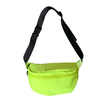 Спортивная сумка для женщин, поясная сумка через плечо, сумка на ремне, регулируемая нагрудная сумка Изображение 2