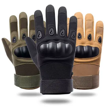 Спортивные Тактические перчатки для фитнеса Защитный панцирь Армейские рукавицы Противоскользящие Тренировочные перчатки Военные тактические перчатки для мужчин и женщин