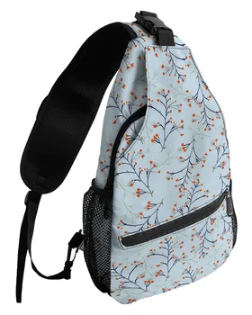 Сумки-сундуки в стиле поп-арт с листьями растений и цветами для женщин и мужчин, водонепроницаемые сумки-мессенджеры, дорожная спортивная сумка через плечо на одно плечо