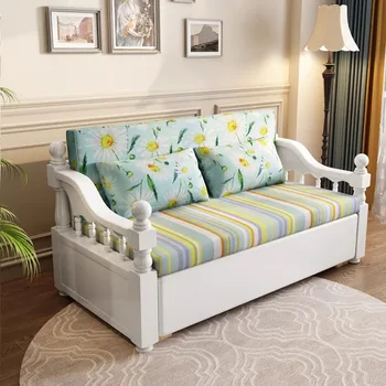 Удобный диван для отдыха в гостиной, двуспальный диванчик для девочек, современный диван-шезлонг, Европейская мебель для дома