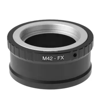 Универсальный регулируемый алюминиевый объектив M42-FX M42 for M 42 для Fujifilm Mount X-Pro1 X-M1 X-E1 X-E2 с переходным кольцом Dropship