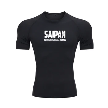 Футболка Saipan CNMI, хлопковая футболка для мужчин, футболки Camisa, повседневная рождественская одежда, эстетичная футболка