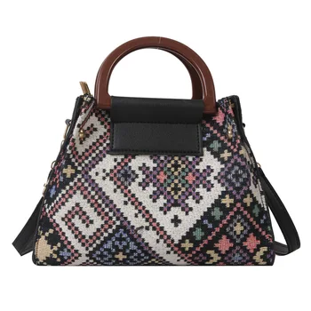 Хит продаж, женская сумка в этническом стиле 2023, Новая популярная сумка через плечо в праздничном стиле, универсальная женская сумка