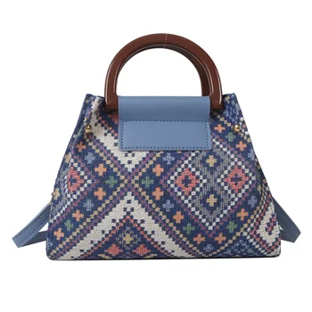 Хит продаж, женская сумка в этническом стиле 2023, Новая популярная сумка через плечо в праздничном стиле, универсальная женская сумка Изображение 2