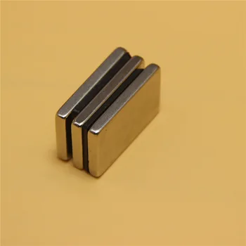 1/2/3ШТ 40x25x5 мм магниты N35 Super Cuboid Block 40x25x5 мм Неодимовый магнит Постоянный NdFeB Сильный магнитный 40*25*5 мм Изображение 2