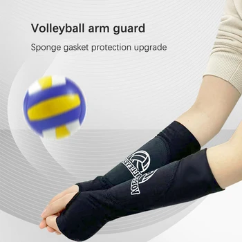 1 пара чехлов для рук Многоразовые Защитные рукава для рук Легкие Тестовые тренировки по теннису Простые Волейболу Спортивные Протекторы для рук