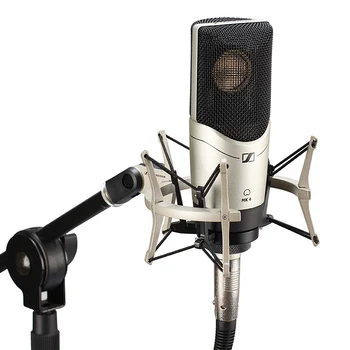 100% Оригинальный мембранный профессиональный конденсаторный микрофон для прямой трансляции SENNHEISER MK4, студийный подвесной проводной микрофон Изображение 2