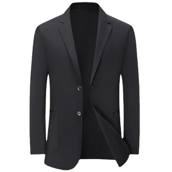6746-2023 новая корейская модная профессиональная куртка для бизнеса и отдыха, мужской легкий роскошный костюм в стиле Йинглун Изображение 2