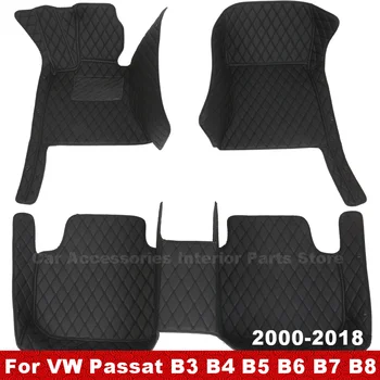 Автомобильные Коврики Для Volkswagen vw Passat B3 B4 B5 B6 B7 B8 2000-2018 Пользовательские Накладки Для Ног Аксессуары Для Автомобильных Ковровых Покрытий