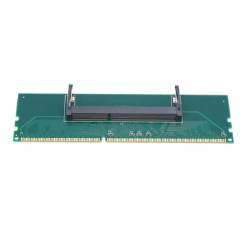 Адаптер разъема оперативной памяти DDR3 для ноутбука SO-DIMM для настольного компьютера DIMM DDR3 Новый адаптер внутренней памяти ноутбука для оперативной памяти настольного компьютера Изображение 2