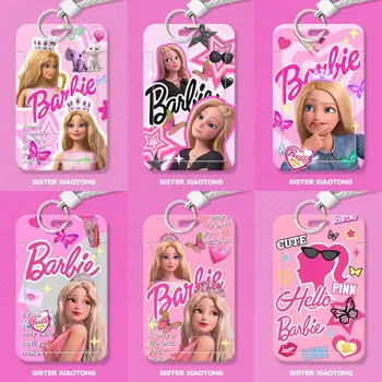 Аниме 29 стилей Держатель для карт Barbie Kawaii Cartoon Bus Card Id Контроль доступа в Кредитный банк Защитный чехол Сумка Подарки Игрушки Изображение 2