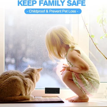 Безопасность Дверного Замка Раздвижного Окна в упаковке из 6 Предметов, Стопоры Раздвижного Окна Для Защиты Дома От Детей Изображение 2