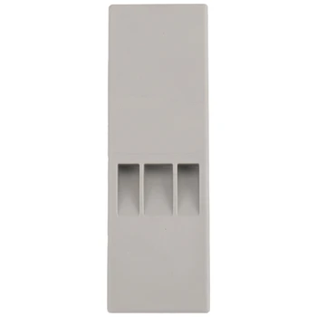 Дверной стопор из 6 упаковок, резиновый клин для дверного упора премиум-класса с декоративным держателем для хранения - идеальный дверной стопор Изображение 2